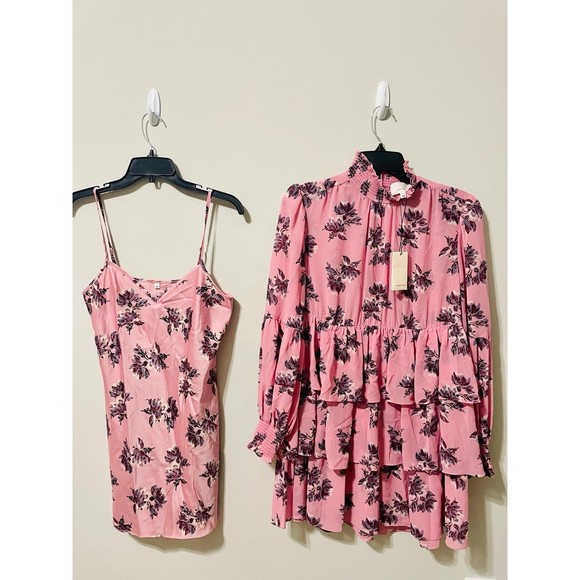 CINQ A SEPT Corrine Floral printed mini dress NEW! - Picture 5 of 7